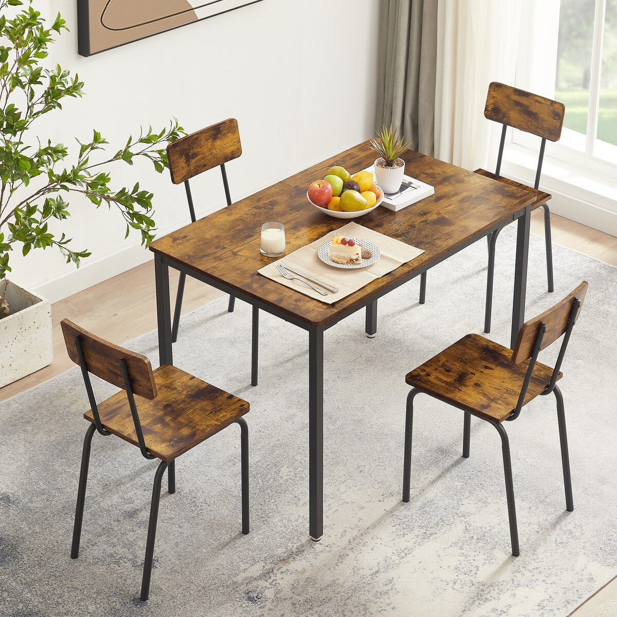 Dining Table Set 5-Piece