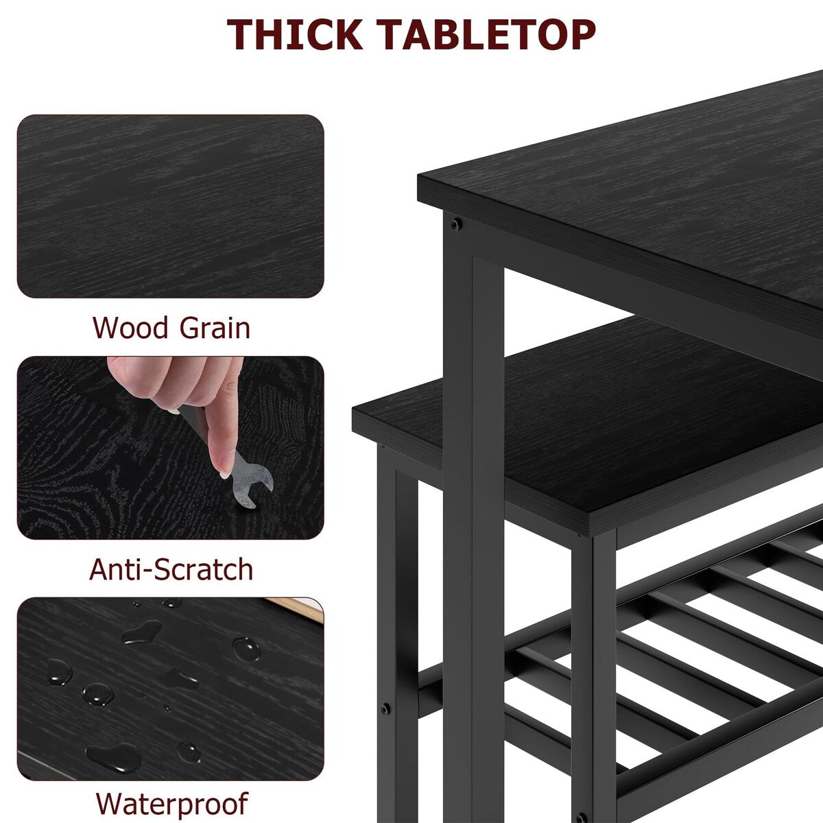 Dining Table Set for 4