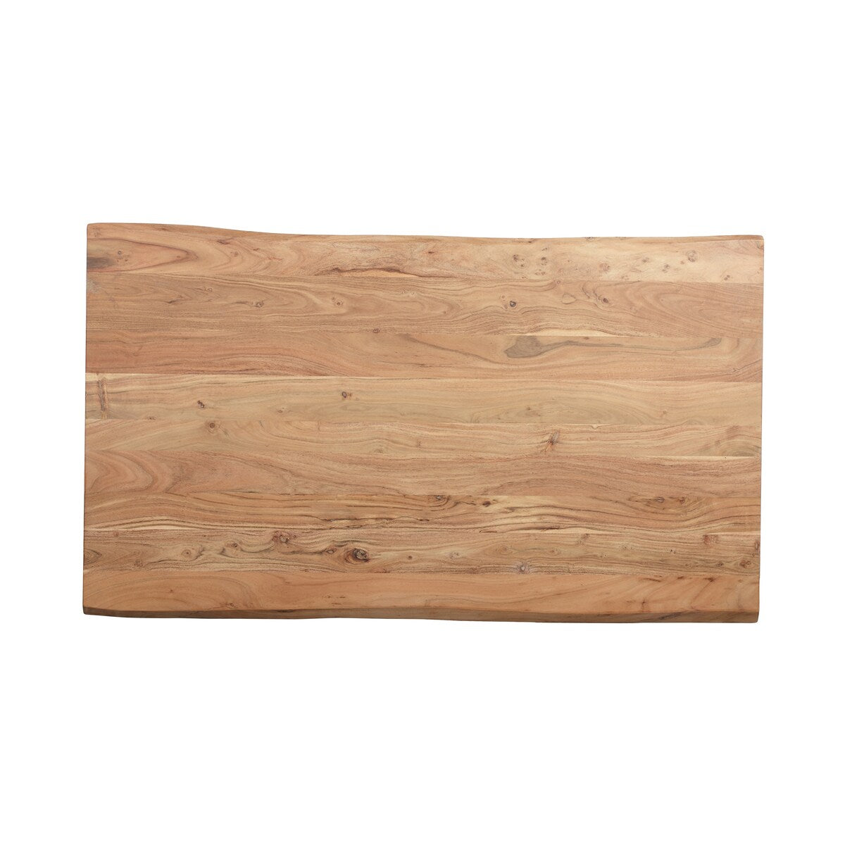 Dining Table for Dining Room, Home Office, Living Room Furniture, Easy Assembly,Black + Natural