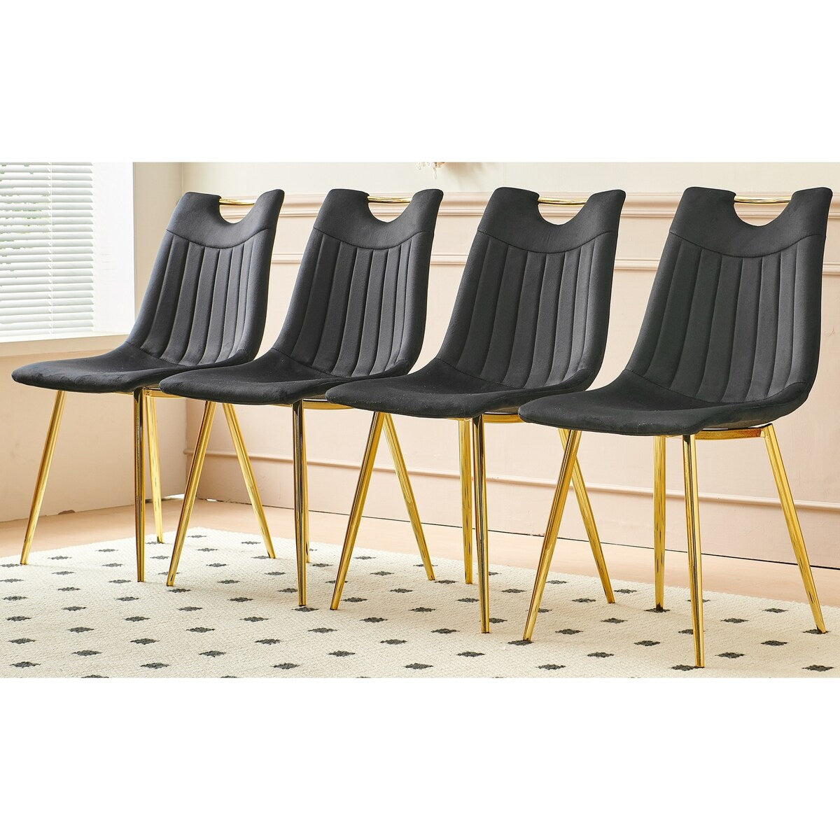 Dining chair,leg and seat chair,set of 4,coffee chair