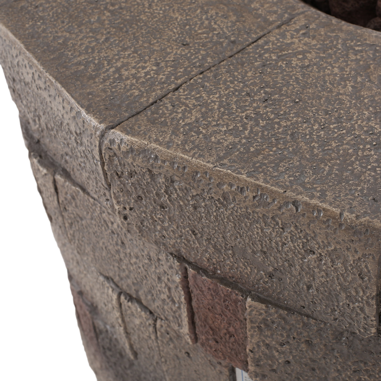 Dino Outdoor Lightweight Concrete Circular Fire Pit by Christopher Knight Home