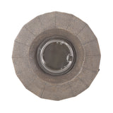 Dino Outdoor Lightweight Concrete Circular Fire Pit by Christopher Knight Home