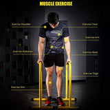 Dip Station Dip Stands Portable Fitness Equipment Outdoor Support Bars Indoor Yellow