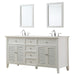 Direct Vanity Sink 70 inch Shutter Double Vanity Sink Cabinet