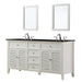 Direct Vanity Sink 70 inch Shutter Double Vanity Sink Cabinet