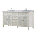 Direct Vanity Sink 70 inch Shutter Double Vanity Sink Cabinet