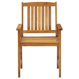 Director's Chairs with Cushions 2 pcs Solid Acacia Wood