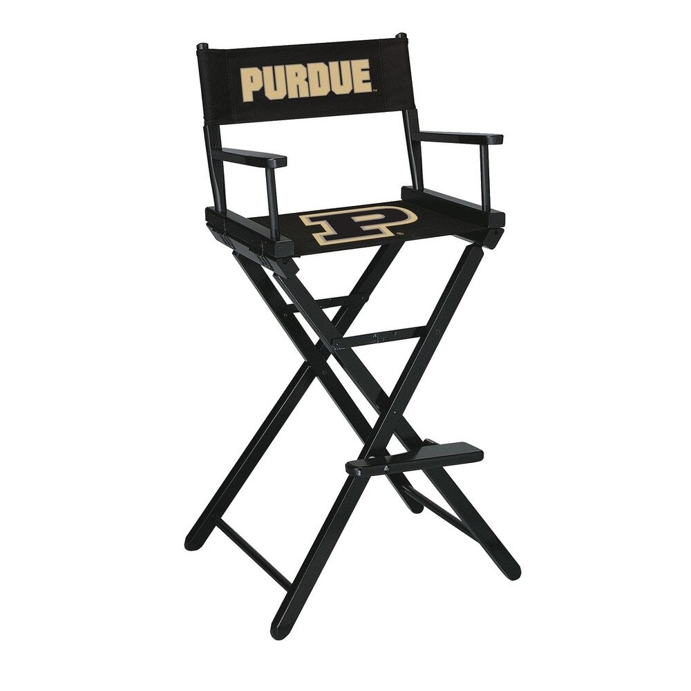 Directors Chair-Bar Height - NCAA- Purdue University