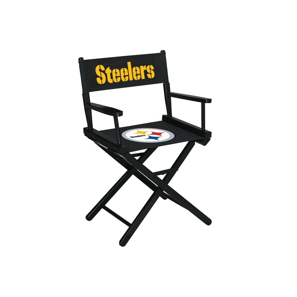 Directors Chair -Table Height - NFL- Pittsburgh Steelers