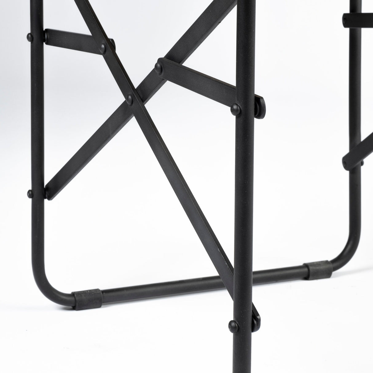 Direttore Tan Genuine Leather Seat w/ Black Iron Frame Dining Chair - 19.7"W x 21.7"D x 33"H