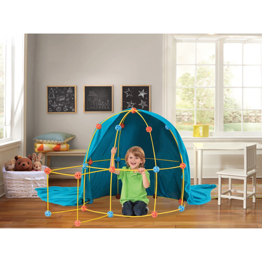 Discovery Kids 69-piece Flexible Construction Fort