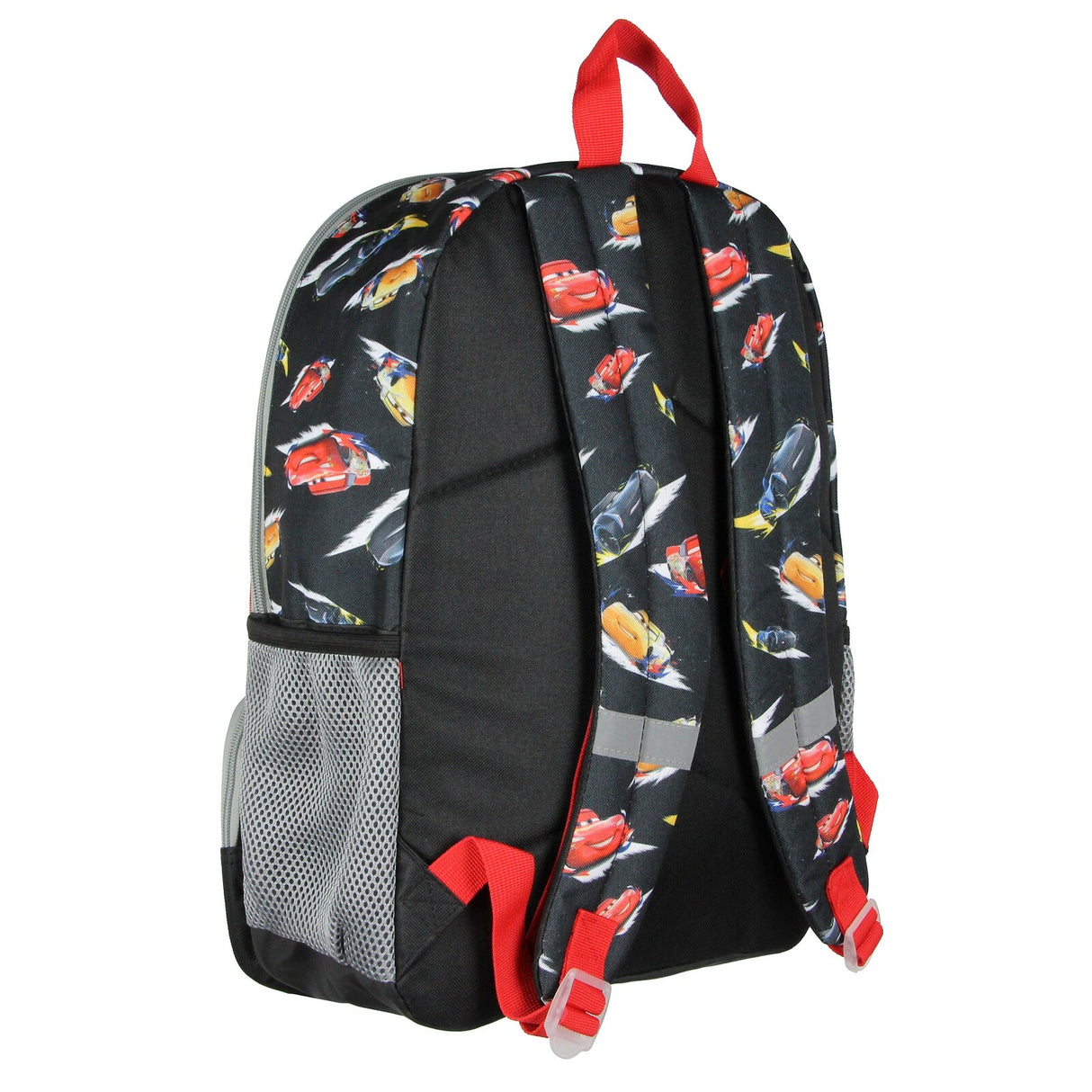 Disney Cars 95 Lightning McQueen 17" School Backpack Travel Laptop Bookbag - One Size