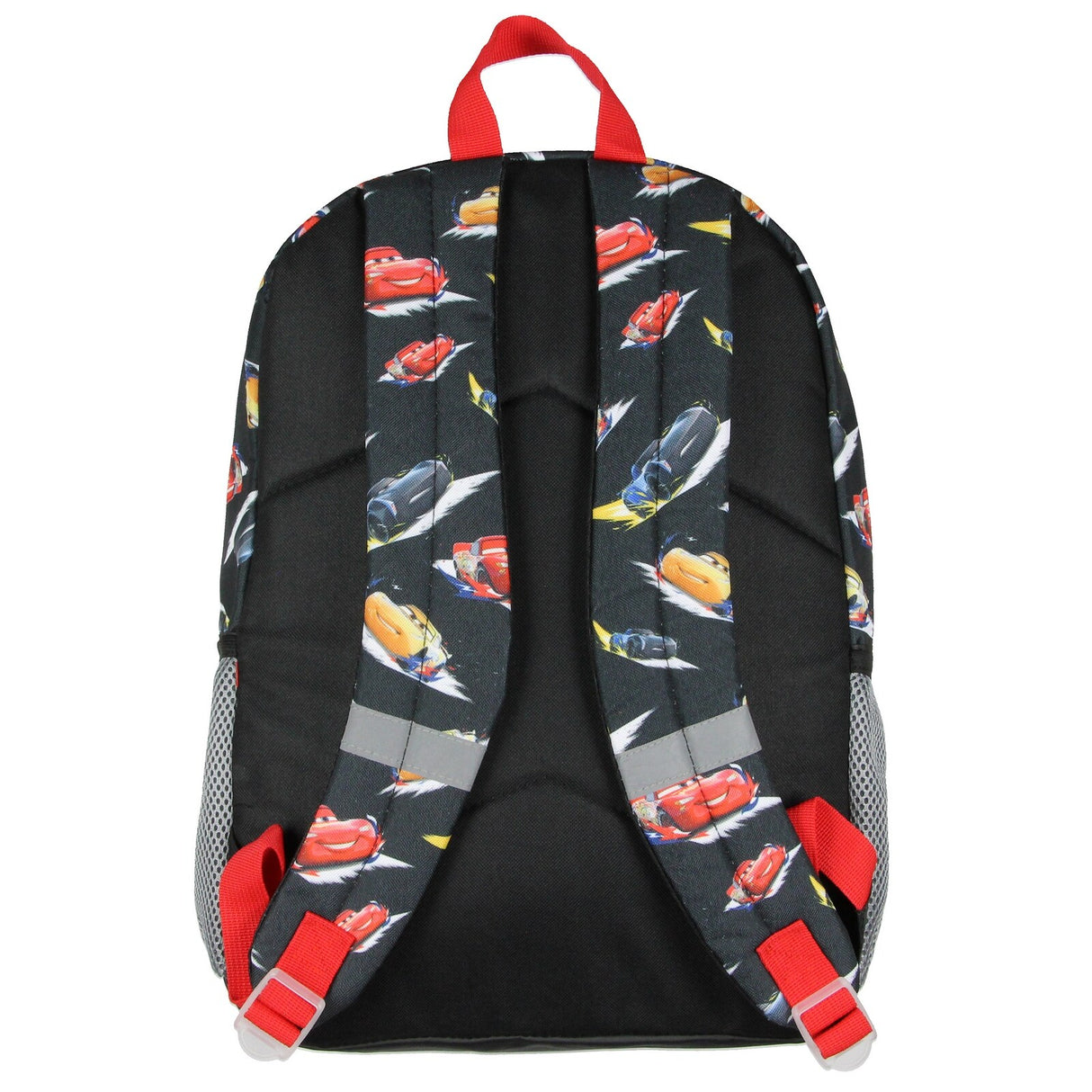 Disney Cars 95 Lightning McQueen 17" School Backpack Travel Laptop Bookbag - One Size