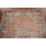 Distressed Bakhtiari Persian Vintage Area Rug Hand-Knotted Wool Carpet - 4'5" x 6'9"