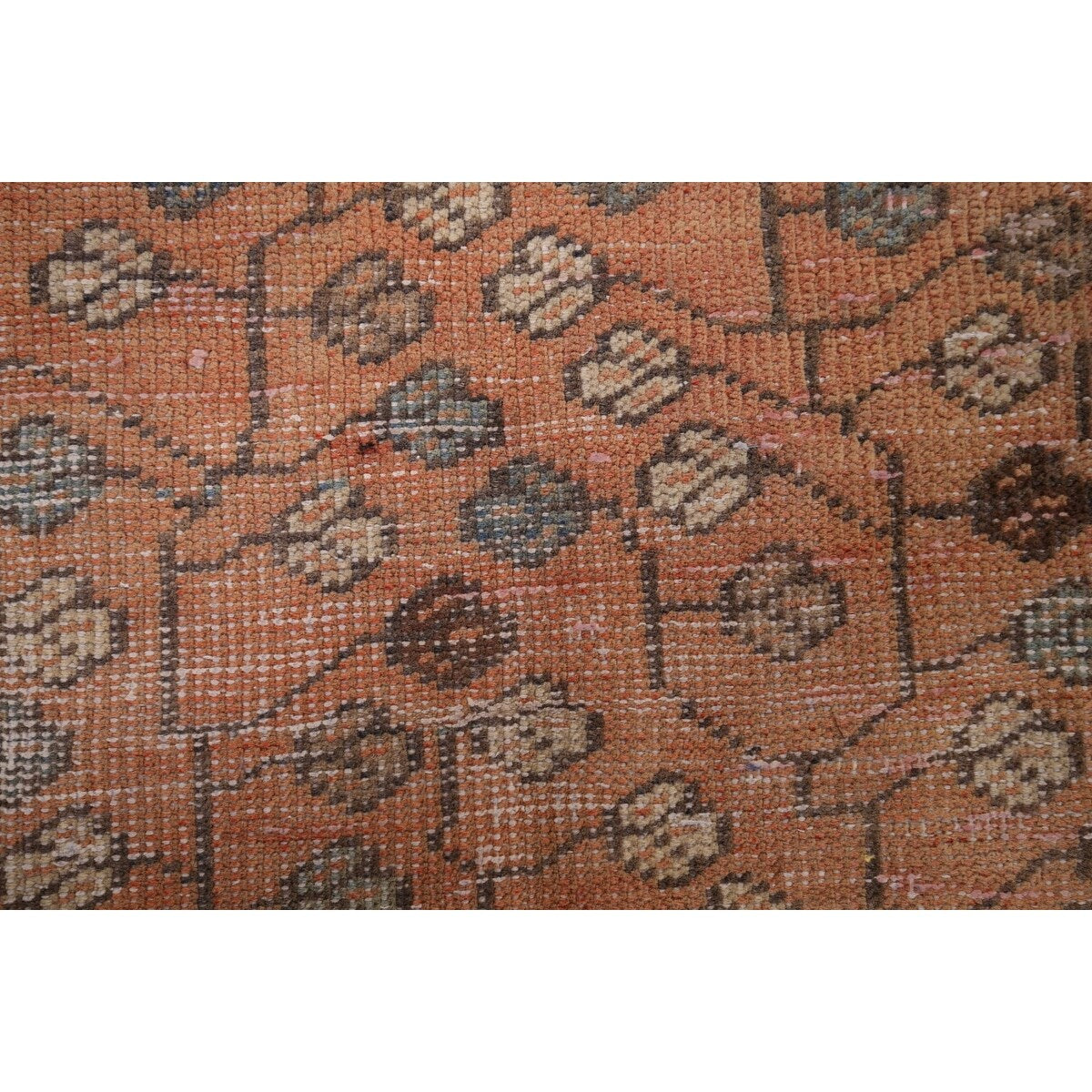 Distressed Bakhtiari Persian Vintage Area Rug Hand-Knotted Wool Carpet - 4'5" x 6'9"