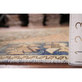 Distressed Bakhtiari Persian Vintage Area Rug Hand-Knotted Wool Carpet - 4'5" x 6'9"