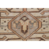 Distressed Bakhtiari Persian Vintage Area Rug Handmade Wool Carpet - 5'2" x 9'11"