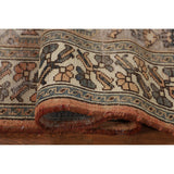 Distressed Bakhtiari Persian Vintage Area Rug Handmade Wool Carpet - 5'2" x 9'11"