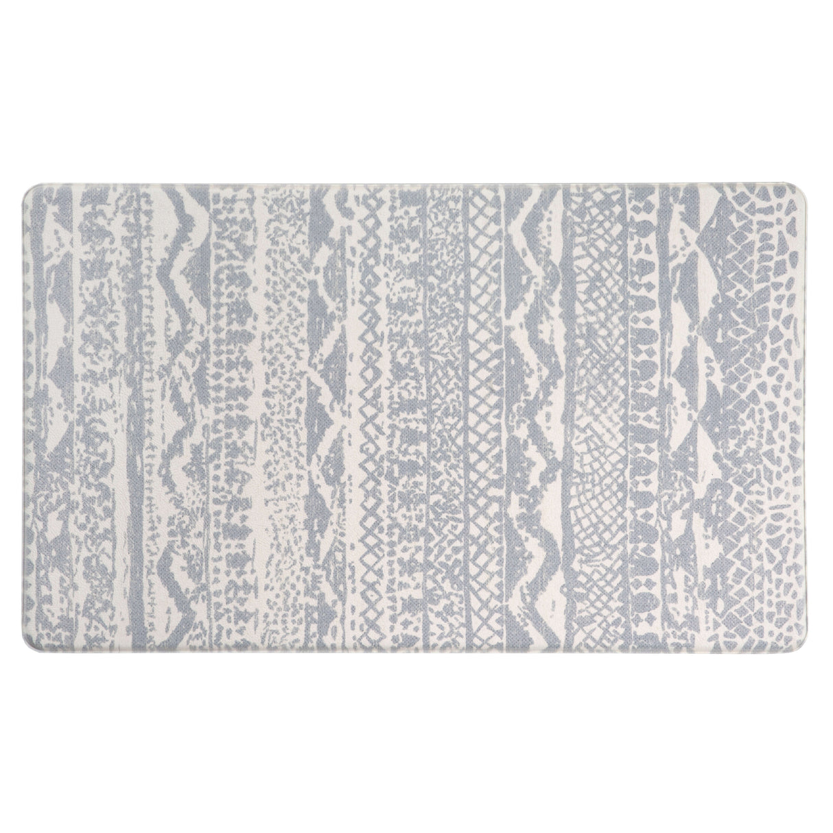 World Rug Gallery Distressed Boho Anti Fatigue Standing Mat
