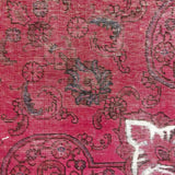 Distressed Brittane Pink Hand-Knotted Rug (5'8 x 9'0)