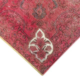 Distressed Brittane Pink Hand-Knotted Rug (5'8 x 9'0)