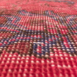 Distressed Brittane Pink Hand-Knotted Rug (5'8 x 9'0)