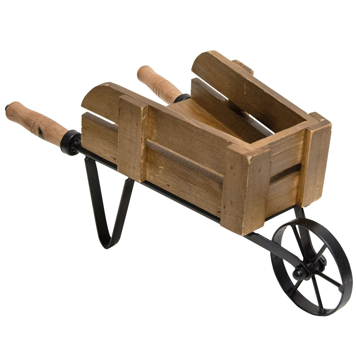 Distressed Garden Wheelbarrow