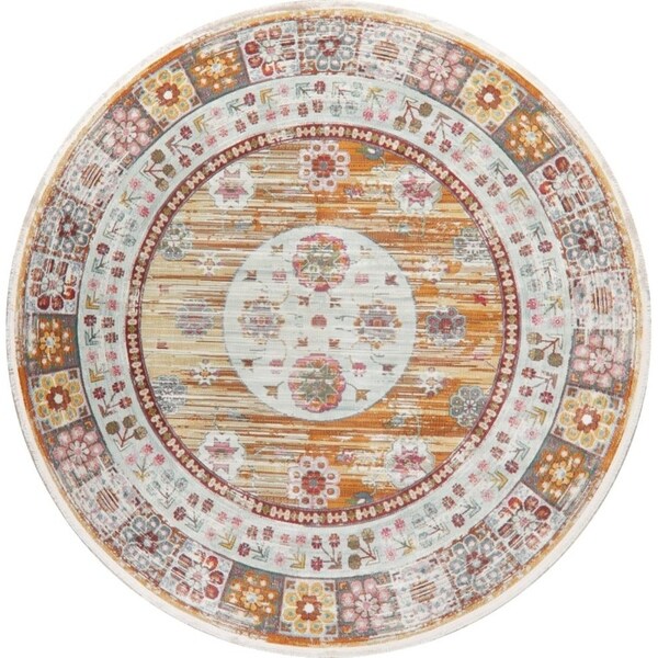 Distressed Geometric Turkish Vintage Style Oriental Area Rugs Kitchen