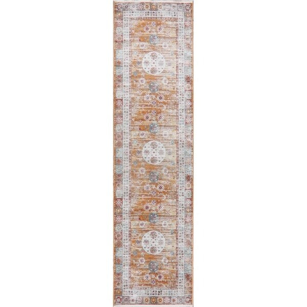 Distressed Geometric Turkish Vintage Style Oriental Area Rugs Kitchen