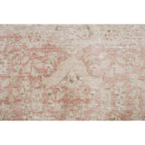 Distressed Muted Floral Kerman Persian Area Rug Wool Handmade Carpet - 9'6" x 11'9"