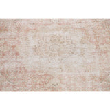 Distressed Muted Floral Kerman Persian Area Rug Wool Handmade Carpet - 9'6" x 11'9"