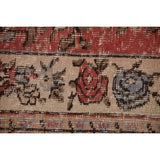 Distressed Sparta Turkish Vintage Rug Handmade Oriental Wool Carpet - 5'7" x 8'1"