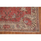 Distressed Sparta Turkish Vintage Rug Handmade Oriental Wool Carpet - 5'7" x 8'1"