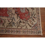 Distressed Sparta Turkish Vintage Rug Handmade Oriental Wool Carpet - 5'7" x 8'1"
