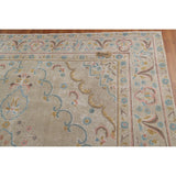 Distressed Tabriz Persian Area Rug Handmade Bedroom Wool Carpet - 9'4"x 12'5"