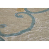 Distressed Tabriz Persian Area Rug Handmade Bedroom Wool Carpet - 9'4"x 12'5"