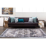 World Rug Gallery Distressed Traditional Machine Washable Area Rug