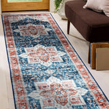 World Rug Gallery Distressed Traditional Machine Washable Area Rug