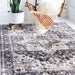 World Rug Gallery Distressed Traditional Machine Washable Area Rug