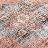 World Rug Gallery Distressed Traditional Machine Washable Area Rug