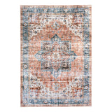 World Rug Gallery Distressed Traditional Machine Washable Area Rug