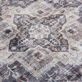 World Rug Gallery Distressed Traditional Machine Washable Area Rug