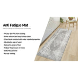 World Rug Gallery Distressed Traditional Vintage Design Anti Fatigue Standing Mat