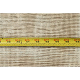 Distressed Wool Geometric Tabriz Persian Area Rug Hand-knotted Carpet - 9'6" x 12'5"