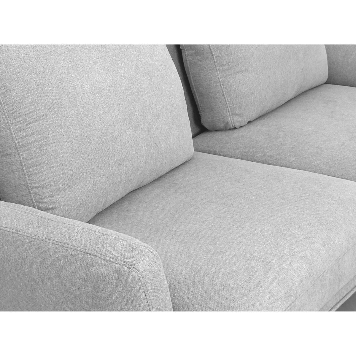 Divani Casa Dolly Modern Light Grey Loveseat