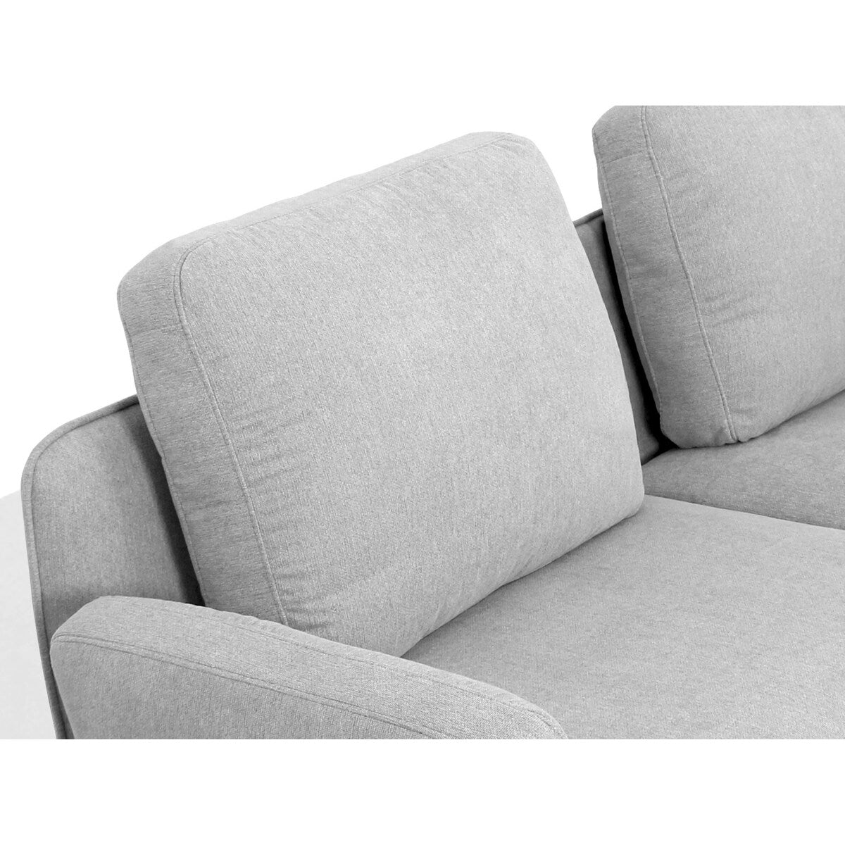 Divani Casa Dolly Modern Light Grey Loveseat
