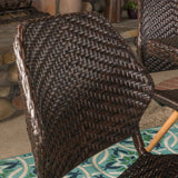 Diwaran Outdoor 7 Piece Wicker Dining Set by Christopher Knight Home