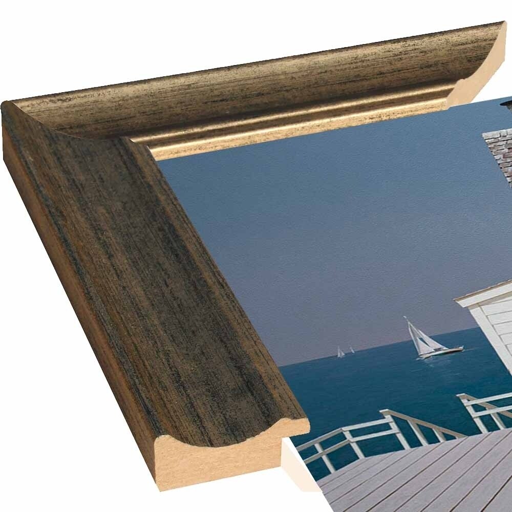 Dock House-ZHELU140156 Framed Print 12"x16" by Zhen-Huan Lu