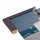 Dock House-ZHELU140156 Framed Print 12"x16" by Zhen-Huan Lu