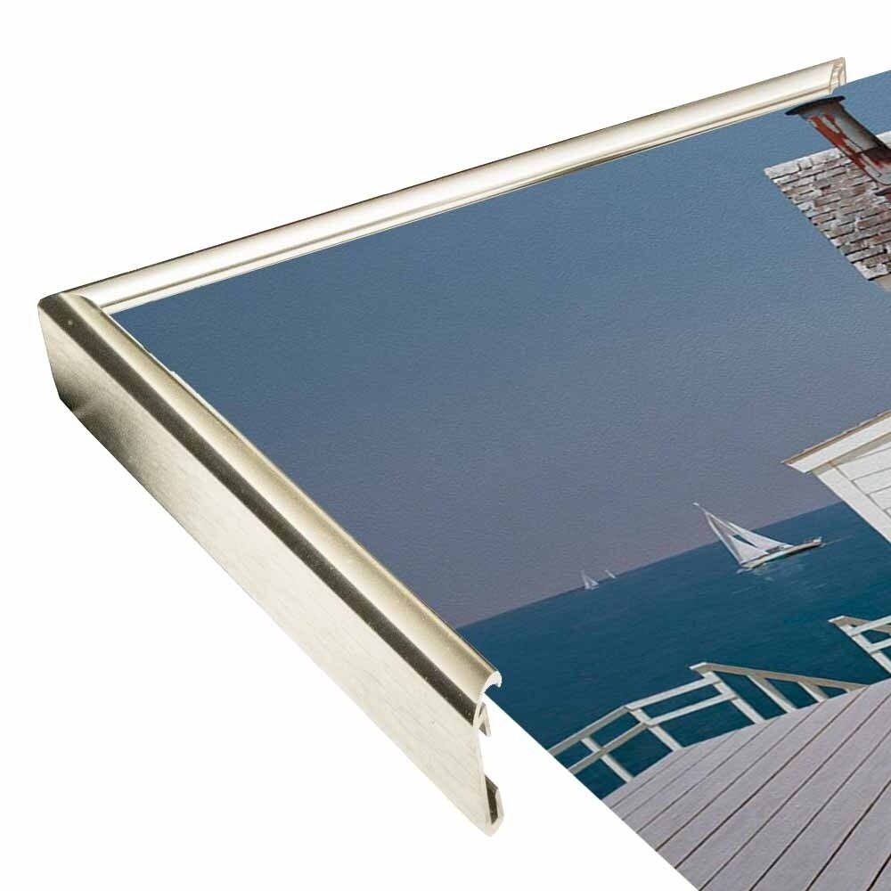 Dock House-ZHELU140156 Framed Print 12"x16" by Zhen-Huan Lu